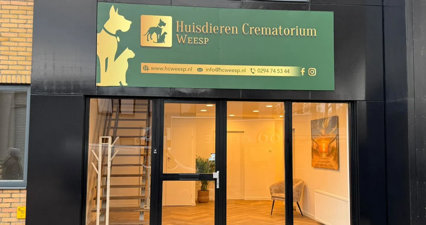 Huisdieren Crematorium opent in Weesp
